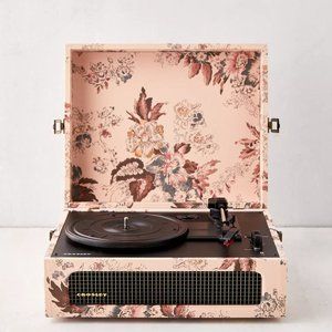 Crosley Floral Voyager Bluetooth Record Player